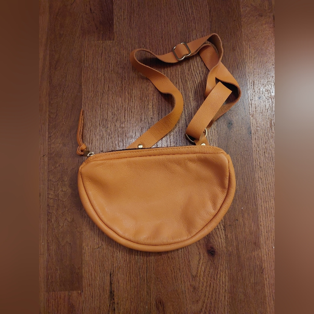 Bright Orange Crossbody Bag